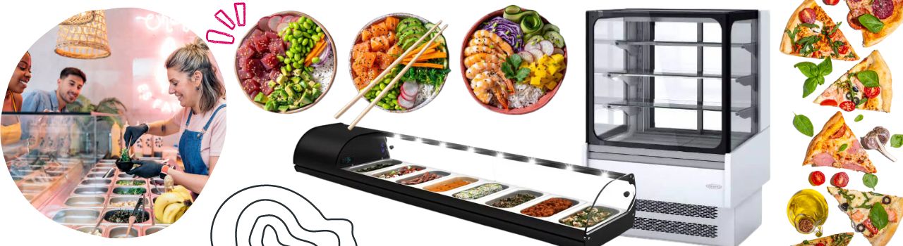 expositor de ingredientes